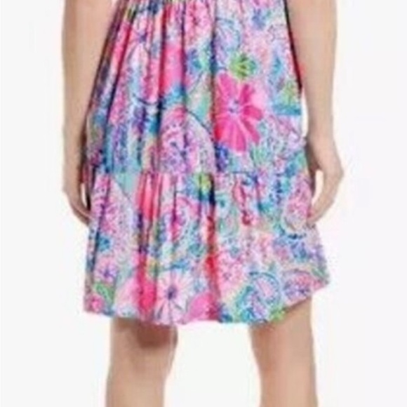 NWOT Lilly Pulitzer Geanna Short Sleeve Swing Dress - Picture 5 of 6